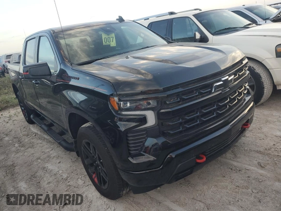 2024 Chevrolet Silverado 1500 RST with VIN 1GCPADED7RZ207847, listed as a Copart auction lot 76669534 with 11,898 mi miles and Salvage Title. Bid and sale history available at carsss.com. Image 4.