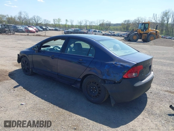 2007 Honda Civic Sdn LX with VIN 1HGFA16547L034503, listed as a IAAI auction lot 42063562 with 181,281 mi miles. Bid and sale history available at carsss.com. Image 3.