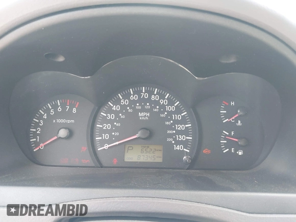 2006 Kia Spectra EX with VIN KNAFE121365346365, listed as a IAAI auction lot 42023727 with 87,345 mi miles and . Bid and sale history available at DreamBid. Image 7.