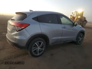 2022 Honda HR-V EX with VIN 3CZRU6H50NM721786, listed as a Copart auction lot 44167725 with 34,070 mi miles and Salvage Title. Bid and sale history available at carsss.com. Image 3.