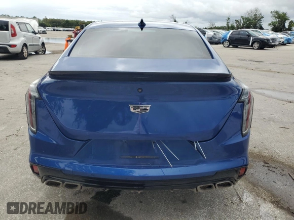 2021 Cadillac CT4 V-Series z VIN 1G6DH5RL1M0144492, wystawiony jako Copart lot #74433364 z przebiegiem Nie podano mil oraz Szkody całkowita. Historia ofert i sprzedaży dostępna na DreamBid. Obrazek 6.