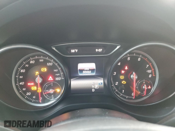 2019 Mercedes-Benz CLA 250 with VIN WDDSJ4EB1KN720118, listed as a Copart auction lot 44246364 with 50,466 mi miles and . Bid and sale history available at DreamBid. Image 9.