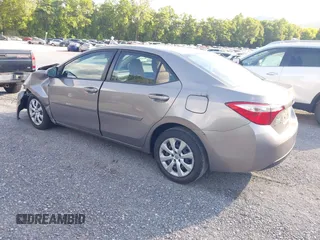 2015 Toyota Corolla L z VIN 2T1BURHE4FC331535, wystawiony jako IAAI lot #42318683 z przebiegiem 135 864 mil mil oraz . Historia ofert i sprzedaży dostępna na DreamBid. Obrazek 3.