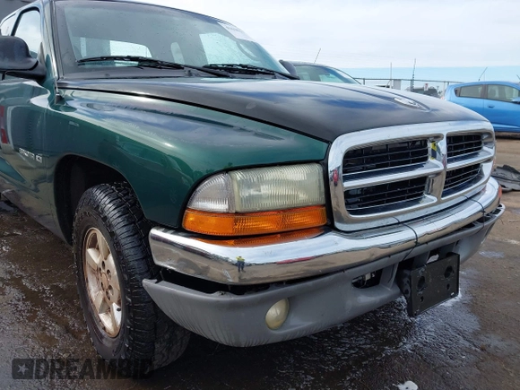 2001 Dodge Dakota with VIN 1B7GL22X11S284210, listed as a IAAI auction lot 41630417 with 206,484 mi miles. Bid and sale history available at carsss.com. Image 6.