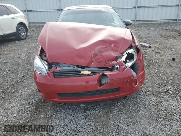2007 Chevrolet Monte Carlo LT with VIN 2G1WK15K779417046, listed as a Copart auction lot 49408355 with Not provided miles and Non repairable. Bid and sale history available at DreamBid. Image 5.