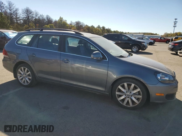 2013 Volkswagen Jetta SportWagen TDI w/Sunroof & Nav with VIN 3VWPL7AJ8DM689100, listed as a Copart auction lot 73153024 with 86,700 mi miles and Salvage Title. Bid and sale history available at carsss.com. Image 4.