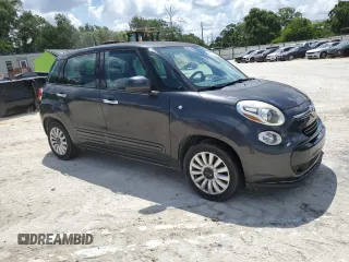 2017 FIAT 500L Pop with VIN ZFBCFAAH4HZ039657, listed as a Copart auction lot 61159735 with 115,001 mi miles and Salvage title. Bid and sale history available at DreamBid. Image 4.