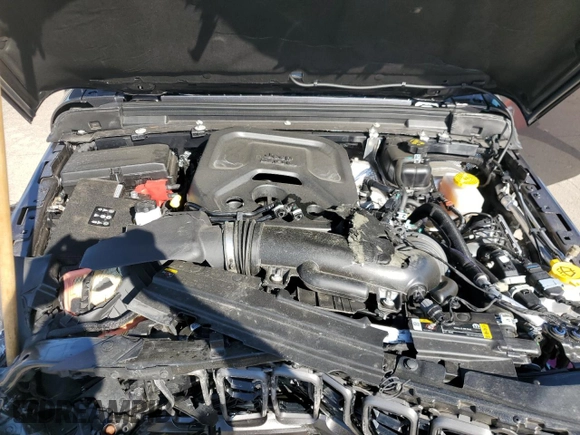 2024 Jeep Wrangler Sport with VIN 1C4PJXAN0RW366873, listed as a Copart auction lot 47358395 with 10,933 mi miles and Salvage title. Bid and sale history available at DreamBid. Image 14.