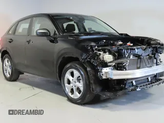 2024 Honda HR-V LX with VIN 3CZRZ1H3XRM709153, listed as a Copart auction lot 55345025 with 38,500 mi miles and Salvage Title. Bid and sale history available at carsss.com. Image 1.