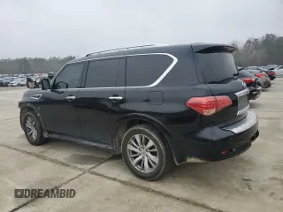 2017 Infiniti QX80 z VIN JN8AZ2NF9H9645499, wystawiony jako Copart lot #45890285 z przebiegiem 164 470 mil mil oraz Szkody całkowita. Historia ofert i sprzedaży dostępna na DreamBid. Obrazek 2.