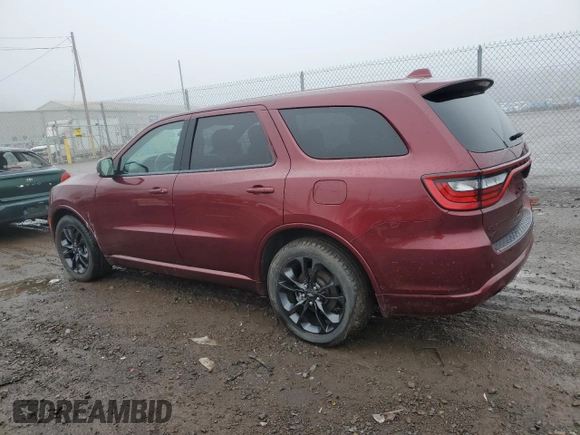 2022 Dodge Durango R/T Plus with VIN 1C4SDJCT9NC222762, listed as a Copart auction lot 84325804 with 51,474 mi miles and Non repairable. Bid and sale history available at DreamBid. Image 2.