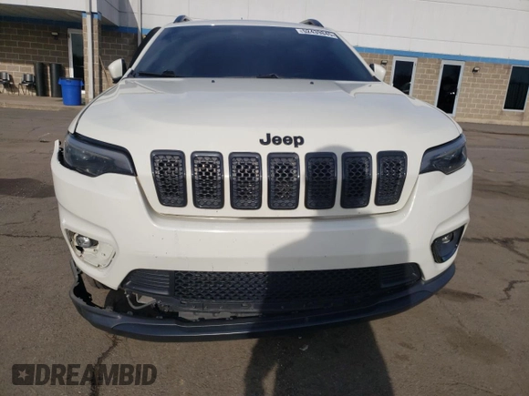 2019 Jeep Cherokee Latitude Plus with VIN 1C4PJMLB7KD362967, listed as a Copart auction lot 52439845 with 59,751 mi miles and Salvage title. Bid and sale history available at DreamBid. Image 5.
