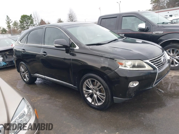 2013 Lexus RX with VIN JTJZB1BA3D2007447, listed as a IAAI auction lot 41690121 with 157,738 mi miles. Bid and sale history available at carsss.com. Image 13.