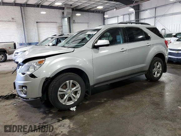 2012 Chevrolet Equinox LT w/2LT with VIN 2GNFLNEK3C6355403, listed as a Copart auction lot 48184455 with 183,086 mi miles and Salvage Title. Bid and sale history available at carsss.com. Image 1.
