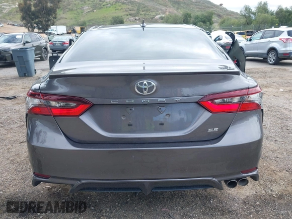 2023 Toyota Camry SE with VIN 4T1G11AK6PU761681, listed as a IAAI auction lot 41766008 with 18,690 mi miles. Bid and sale history available at carsss.com. Image 16.
