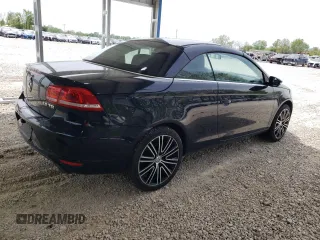 2013 Volkswagen Eos Komfort with VIN WVWBW8AH1DV001953, listed as a Copart auction lot 54167185 with 118,696 mi miles and Clean Title. Bid and sale history available at DreamBid. Image 3.