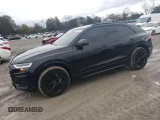 2022 Audi Q8 Premium with VIN WA1AVBF18ND028446, listed as a Copart auction lot 81576794 with Not provided miles and Salvage title. Bid and sale history available at DreamBid. Image 1.