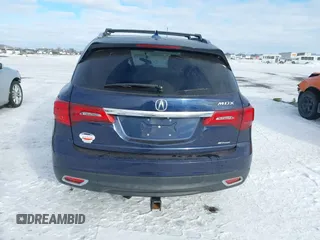 2016 Acura MDX Advance with VIN 5FRYD4H94GB037774, listed as a IAAI auction lot 41345763 with 133,045 mi miles and . Bid and sale history available at DreamBid. Image 16.