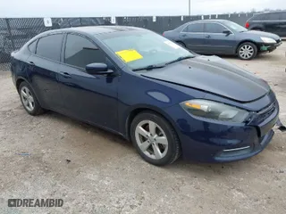2016 Dodge Dart SXT with VIN 1C3CDFBB5GD564799, listed as a IAAI auction lot 41641140 with 76,716 mi miles. Bid and sale history available at carsss.com. Image 1.
