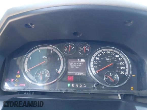 2012 Ram 2500 ST with VIN 3C6UD5CL0CG162517, listed as a IAAI auction lot 41524169 with 264,322 mi miles. Bid and sale history available at carsss.com. Image 7.