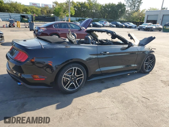 2022 Ford Mustang EcoBoost z VIN 1FATP8UH0N5103135, wystawiony jako Copart lot #57227615 z przebiegiem Nie podano mil oraz Nie do naprawy • Non repairable. Historia ofert i sprzedaży dostępna na DreamBid. Obrazek 3.