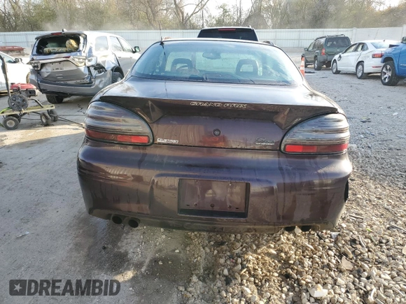 2002 Pontiac Grand Prix GT with VIN 1G2WP12K62F207667, listed as a Copart auction lot 78055364 with 260,484 mi miles and Non Repairable. Bid and sale history available at carsss.com. Image 6.