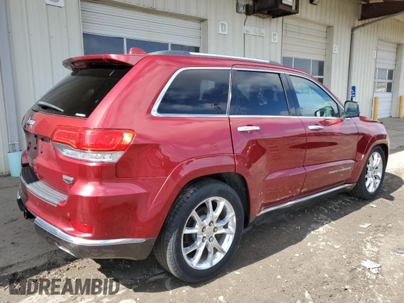 2014 Jeep Grand Cherokee Summit with VIN 1C4RJFJM7EC375043, listed as a Copart auction lot 50243395 with 81,224 mi miles and Clean title. Bid and sale history available at DreamBid. Image 3.