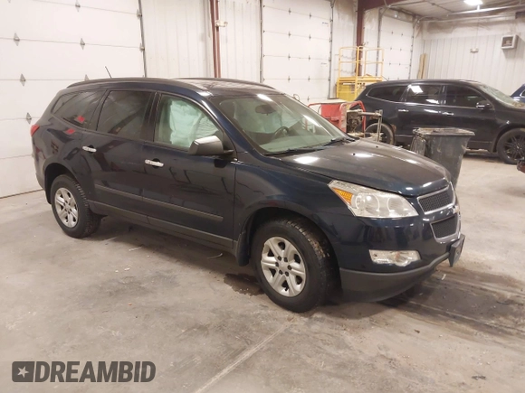 2012 Chevrolet Traverse LS with VIN 1GNKRFED9CJ154726, listed as a IAAI auction lot 41995244 with Not Provided miles and . Bid and sale history available at DreamBid. Image 1.
