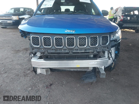 2023 Jeep Compass Latitude with VIN 3C4NJDBNXPT554436, listed as a IAAI auction lot 41822817 with 22,073 mi miles and . Bid and sale history available at DreamBid. Image 6.