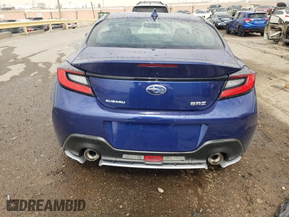 2024 Subaru BRZ Limited with VIN JF1ZDBE15R9701365, listed as a Copart auction lot 47562875 with 558 mi miles and Salvage title. Bid and sale history available at DreamBid. Image 6.