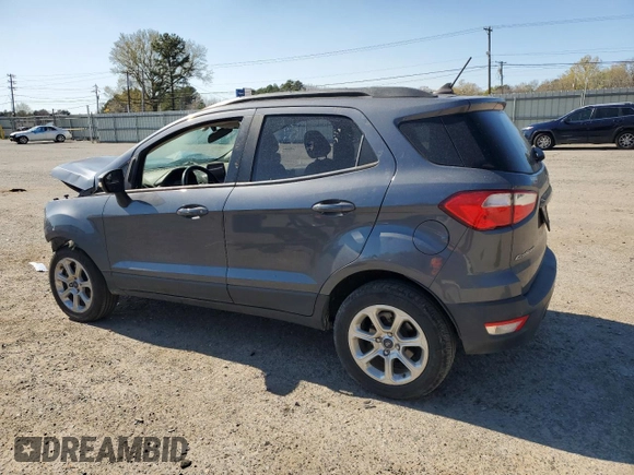2020 Ford EcoSport SE z VIN MAJ3S2GE8LC319479, wystawiony jako Copart lot #49800725 z przebiegiem 111 543 mil mil oraz Szkody całkowita. Historia ofert i sprzedaży dostępna na DreamBid. Obrazek 2.