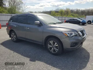 2017 Nissan Pathfinder SL with VIN 5N1DR2MM5HC614967, listed as a Copart auction lot 53985725 with 0 mi miles and Clean Title. Bid and sale history available at carsss.com. Image 4.