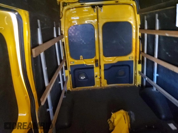 2021 Ford Transit Cargo with VIN 1FTBR1X8XMKA35445, listed as a Copart auction lot 46177815 with Not Provided miles and Salvage Title. Bid and sale history available at DreamBid. Image 10.