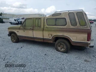 1986 Ford F-150 with VIN 1FTEX15N0GKB33304, listed as a Copart auction lot 54097465 with 23,455 mi miles and Clean Title. Bid and sale history available at carsss.com. Image 2.