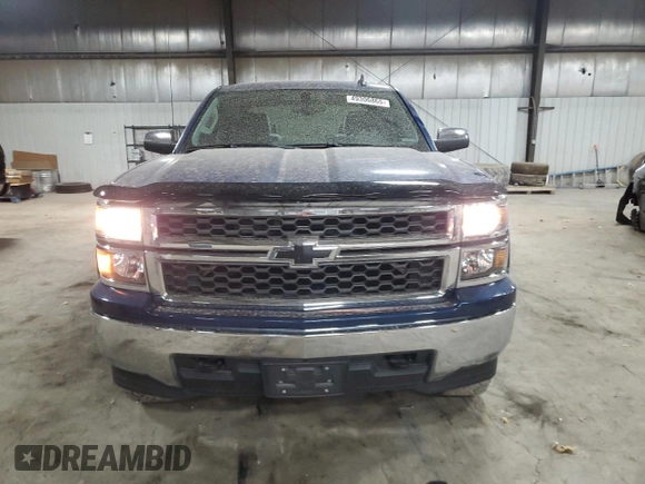 2015 Chevrolet Silverado 1500 LS with VIN 1GCVKPEC0FZ447511, listed as a Copart auction lot 49306865 with 50,576 mi miles and Salvage Title. Bid and sale history available at DreamBid. Image 5.