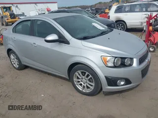 2015 Chevrolet Sonic LT with VIN 1G1JC5SH5F4157626, listed as a IAAI auction lot 41716333 with 131,866 mi miles and . Bid and sale history available at DreamBid. Image 1.