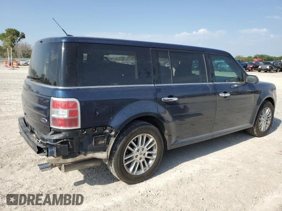 2017 Ford Flex SEL with VIN 2FMGK5C8XHBA04540, listed as a Copart auction lot 65067044 with 75,782 mi miles and Salvage Title. Bid and sale history available at carsss.com. Image 3.