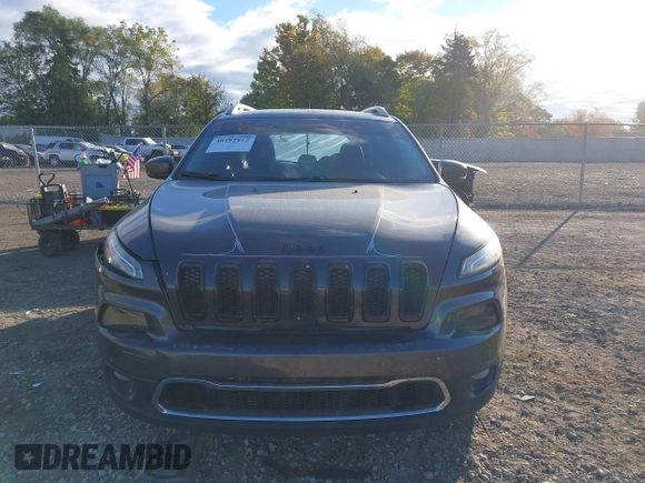 2015 Jeep Cherokee Limited with VIN 1C4PJMDS4FW659798, listed as a IAAI auction lot 40482812 with 65,453 mi miles. Bid and sale history available at carsss.com. Image 12.