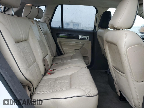 2009 Lincoln MKX with VIN 2LMDU68C99BJ09673, listed as a Copart auction lot 86646834 with 121,835 mi miles and Salvage Title. Bid and sale history available at DreamBid. Image 10.