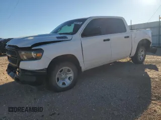 2023 Ram 1500 Tradesman with VIN 1C6RRFGG1PN600677, listed as a Copart auction lot 81430734 with Not provided miles and Salvage title. Bid and sale history available at DreamBid. Image 1.