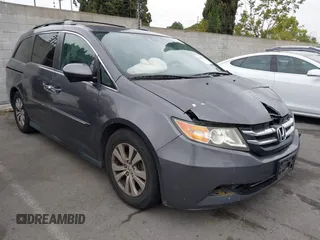 2017 Honda Odyssey EX-L with VIN 5FNRL5H66HB010100, listed as a IAAI auction lot 42088394 with Not Provided miles and . Bid and sale history available at DreamBid. Image 1.