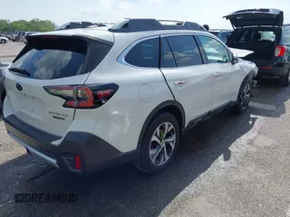2020 Subaru Outback Touring with VIN 4S4BTAPC0L3100362, listed as a IAAI auction lot 42134757 with 104,887 mi miles and . Bid and sale history available at DreamBid. Image 4.