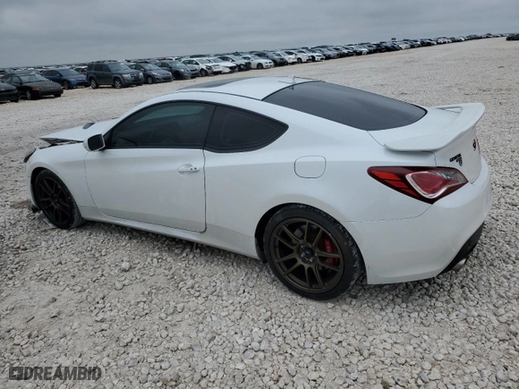 2013 Hyundai Genesis Coupe 3.8 Track with VIN KMHHU6KJ7DU096820, listed as a Copart auction lot 71208644 with 121,641 mi miles and Salvage Title. Bid and sale history available at carsss.com. Image 2.