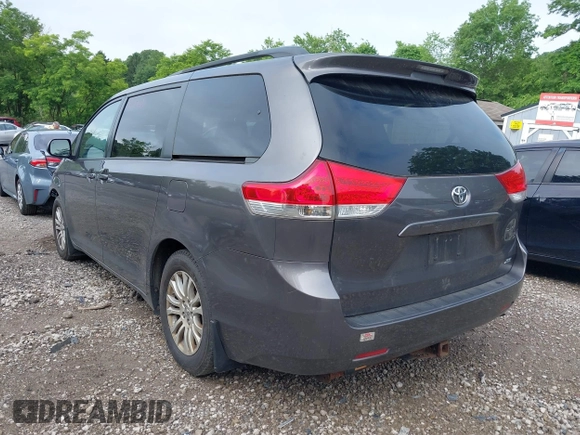 2012 Toyota Sienna XLE AAS with VIN 5TDYK3DC5CS224787, listed as a IAAI auction lot 42519653 with 139,062 mi miles and . Bid and sale history available at DreamBid. Image 3.