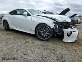 2018 Lexus RC with VIN JTHHZ5BC1J5018099, listed as a Copart auction lot 49979835 with 21,897 mi miles and Salvage Title. Bid and sale history available at carsss.com. Image 4.