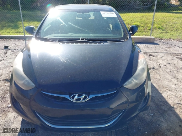 2011 Hyundai Elantra Ltd with VIN KMHDH4AE5BU143903, listed as a IAAI auction lot 41784556 with 182,009 mi miles. Bid and sale history available at carsss.com. Image 12.