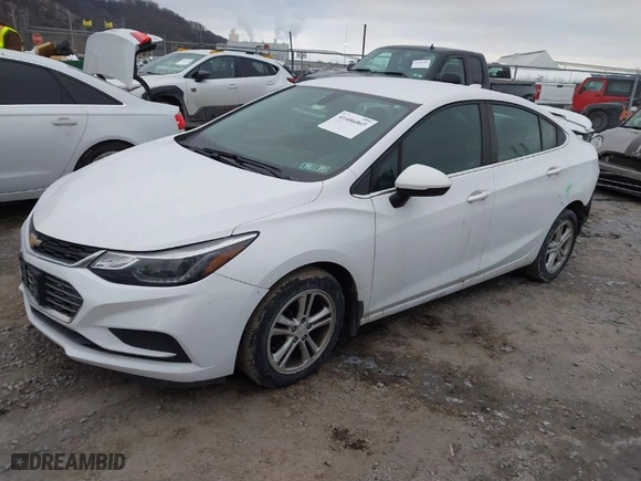 2017 Chevrolet Cruze LT with VIN 1G1BE5SM9H7174488, listed as a IAAI auction lot 41406065 with 127,275 mi miles. Bid and sale history available at carsss.com. Image 2.