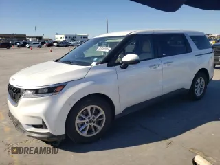 2024 Kia Carnival LX with VIN KNDNB4H32R6433335, listed as a Copart auction lot 81582244 with 6,322 mi miles and Salvage Title. Bid and sale history available at carsss.com. Image 1.
