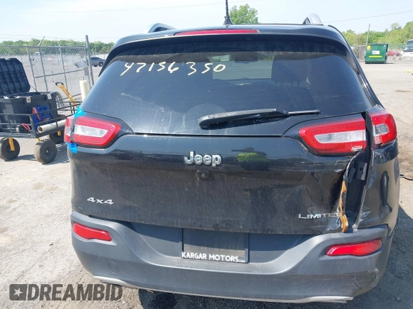 2016 Jeep Cherokee Limited z VIN 1C4PJMDS5GW228100, wystawiony jako IAAI lot #42156350 z przebiegiem 109 248 mil mil oraz . Historia ofert i sprzedaży dostępna na DreamBid. Obrazek 6.