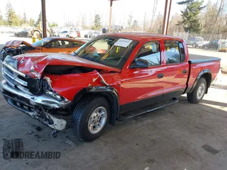 2001 Dodge Dakota Sport with VIN 1B7GL2AN81S106374, listed as a IAAI auction lot 41435940 with 183,540 mi miles. Bid and sale history available at carsss.com. Image 17.